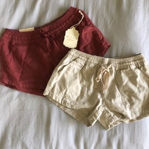 Altar’d State Linen Shorts 2 Pack